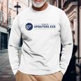 Zigexn UpdatersExe_23_中元聡師 長袖Tシャツ 高齢者への贈り物