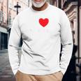 アイ・ラブ・アナキズム-アナーキー・アナーキスト・ファニー・アノック・パンク・リバティ 長袖Tシャツ 高齢者への贈り物