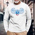 アメリカ軍武将 長袖Tシャツ 高齢者への贈り物