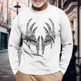 キッス Kiss Tribal Demon 長袖Tシャツ 高齢者への贈り物