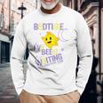ザ・スーパーマリオギャラクシー・ムービー Yellow Luma Bedtime 長袖Tシャツ 高齢者への贈り物