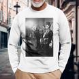 セックスピストルズ ジョニー・ロッテン・シド ヴィシャス・スティーブ・ジョーンズ 1977 長袖Tシャツ 高齢者への贈り物