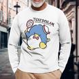 タキシードサム テニス 長袖tシャツ 長袖Tシャツ 高齢者への贈り物