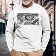 ディエゴ・マラドーナ・アルゼンチンが1986年ワールドカップサッカーで優勝 長袖Tシャツ 高齢者への贈り物