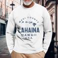 ハワイ ラハイナ マウイ ヴィンテージ ハワイ諸島 サーフ 長袖Tシャツ 高齢者への贈り物