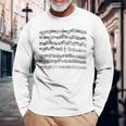 バッハチェロ組曲メヌエットチェリスト 長袖tシャツ 長袖Tシャツ 高齢者への贈り物