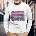 ミコノス島 お土産ミコノス ギリシャミコノス 長袖Tシャツ 高齢者への贈り物