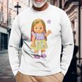 メルちゃんのおともだち ネオりん Bigプリント 長袖Tシャツ 高齢者への贈り物