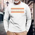 ヴィンテージ 80年代 宮崎 日本 レトロ グラフィック 長袖Tシャツ 高齢者への贈り物
