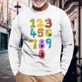 数字の日に数字が付いたキッズトップス キッズ ボーイズ 長袖Tシャツ 高齢者への贈り物