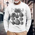海洋学 海洋動物学 生物学者 航海ウニ 長袖Tシャツ 高齢者への贈り物