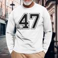 番号47 長袖Tシャツ 高齢者への贈り物