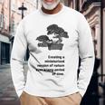 盆栽 松 園芸 庭いじり オーガニック 伝統 わびとさび 庭師 渋かっこいい 長袖tシャツ 長袖Tシャツ 高齢者への贈り物