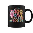 100th Day Of School Teacher Floral 100 Days In The Books Graphic Print Coffee Mug