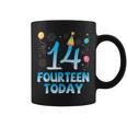 14歳今日私にお誕生日おめでとう彼彼女の息子娘 コーヒーマグ