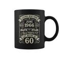 1966年6月生まれのヴィンテージ60歳の誕生日レジェンド。 コーヒーマグ