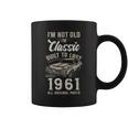 65歳の誕生日 1961年生まれのクラシックカー コーヒーマグ