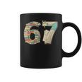 67 Book Stack Literary Adventure Reader Graphic Print Coffee Mug
