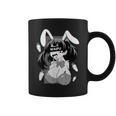 Ahegao Lewd アニメ 顔とウサギの女の子 コスチューム オタク用 コーヒーマグ