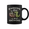 Alligator Book Lover Reading Pun Bookish Humor Vibes Graphic Print Coffee Mug