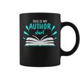 This Is My Author Shirt Write Book Graphic Print Coffee Mug