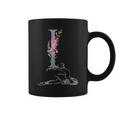 Balla Ballerina イニシャル 名前 I、ダンス、モノグラム、バレエ コーヒーマグ