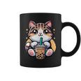 Boba Cat Drinking Boba Kitten Kawaii 日本人 男性 女性 キッズ コーヒーマグ