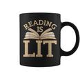 Book Novel Abendteuer Story Reading Graphic Print Coffee Mug