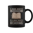 Book Worth Banning Is A Book Worth Reading Readers Graphic Print Coffee Mug