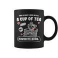 Bookish Book Worm Reading Librarian Graphic Print Coffee Mug