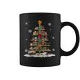 Bookshelf Christmas Tree Books For Book Lovers And Librarian Graphic Print Coffee Mug Bookshelf Christmas Tree Books For Book Lovers And Librarian Graphic Print Coffee Mug