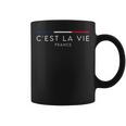 C'est Laie-フランス-フランスのナショナルカラー コーヒーマグ