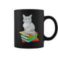 Cats And Books Lover Persian Cat For Men Women Kids Graphic Print Coffee Mug