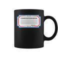 Classic Composition Book Cover Teachers And Students Graphic Print Coffee Mug