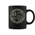 Coffee & Books & Trees & Mountains Graphic Print Coffee Mug