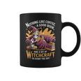 Coffee Book Witchcraft Witch Witches Bookish Reader Reading Graphic Print Coffee Mug