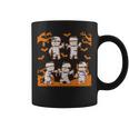 Dabbing Dancing Mummy ハロウィン ダブ ダンス ポーズ ミイラ 長袖tシャツ コーヒーマグ
