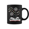 Dandelion Floral Book Reading Lovers Graphics Graphic Print Coffee Mug