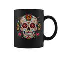 Day Of The Dead シュガースカル Dia De Los Muertos コーヒーマグ
