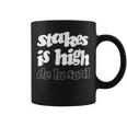 De Laoul 「Stakes Is High」 コーヒーマグ