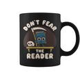 Don't Fear The Reader Kawaii Style Book Cartoon Graphic Print Coffee Mug Don't Fear The Reader Kawaii Style Book Cartoon Graphic Print Coffee Mug
