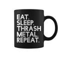 Eatleep Thrash メタルリピート 音楽 コーヒーマグ