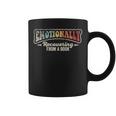 Emotionally Recovering From A Book Book Lover Reading Graphic Print Coffee Mug