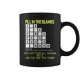 Fill In The Blanks Answers Sox Fork Pants Pulse Books Random Graphic Print Coffee Mug