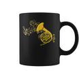 French Horn Music Lover ビッグバンド楽器 フレンチホーン コーヒーマグ