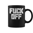 メンズ Fuck Off Thrash メタル コーヒーマグ
