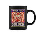 Obey The Golden ゴールデンレトリーバーオーナー向け コーヒーマグ