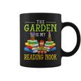 The Garden Is My Reading Nook Books Garden Graphic Print Coffee Mug
