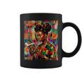 Geometric History Educated Women Reading Book Melanin Graphic Print Coffee Mug Geometric History Educated Women Reading Book Melanin Graphic Print Coffee Mug