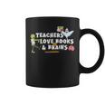 Halloween Teacher Love Books And Brains Teacher Halloween For Men Women Kids Graphic Print Coffee Mug